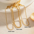 18K Gold Plated Waterproof Bracelet/Ankle