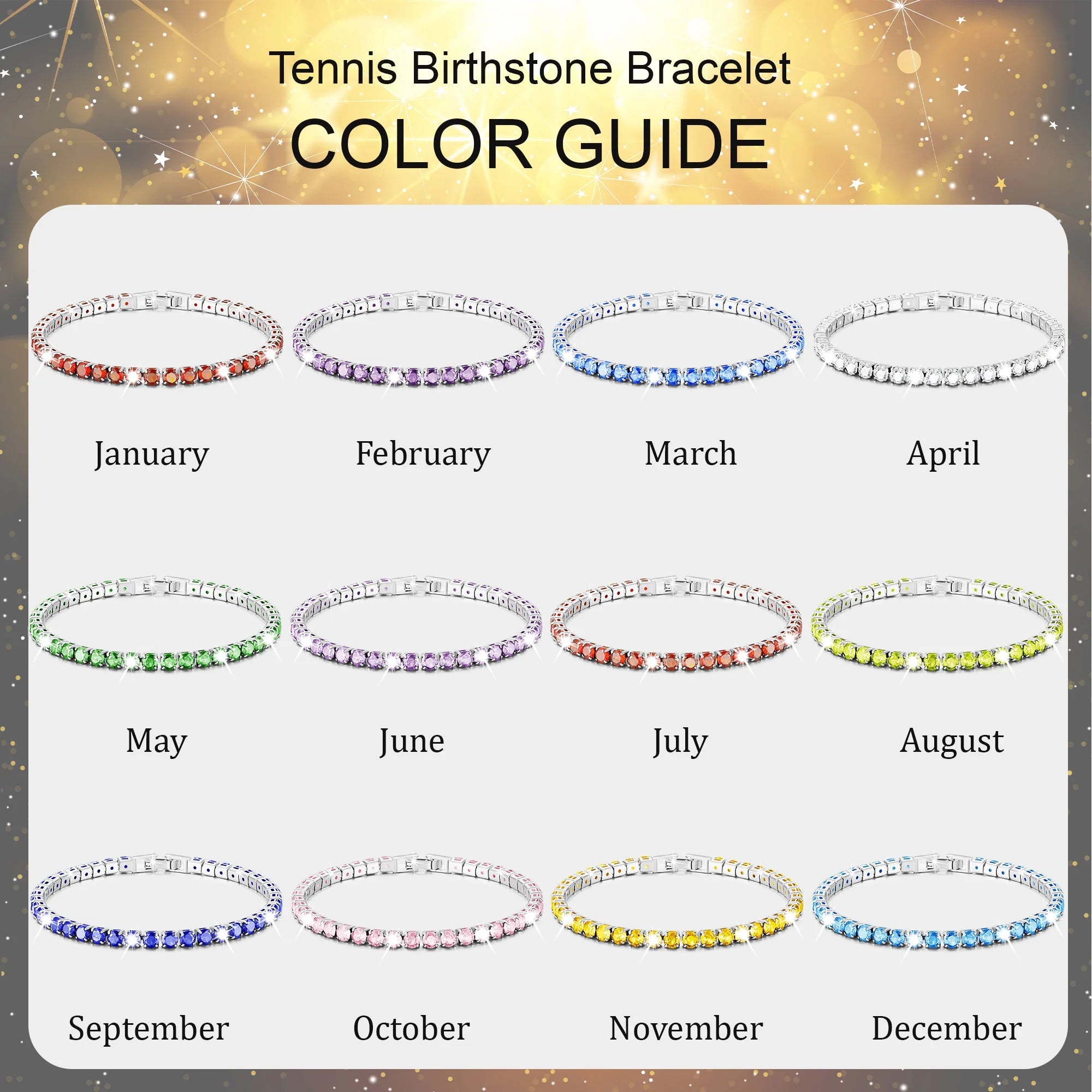 S925 Sterling Silver Plated Tennis Bracelets for Women Girls CZ September Birthstone Bracelets with Blue Sapphire Birthday Easter Basket Stuffers Jewelry Gifts Teen Her Adult Kids Age Ideas