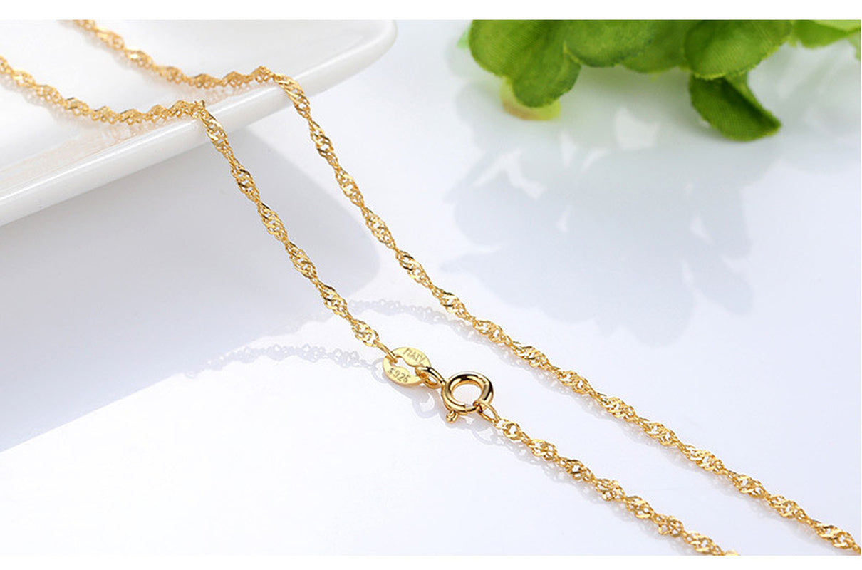 18K Gold Plated Necklace for Women